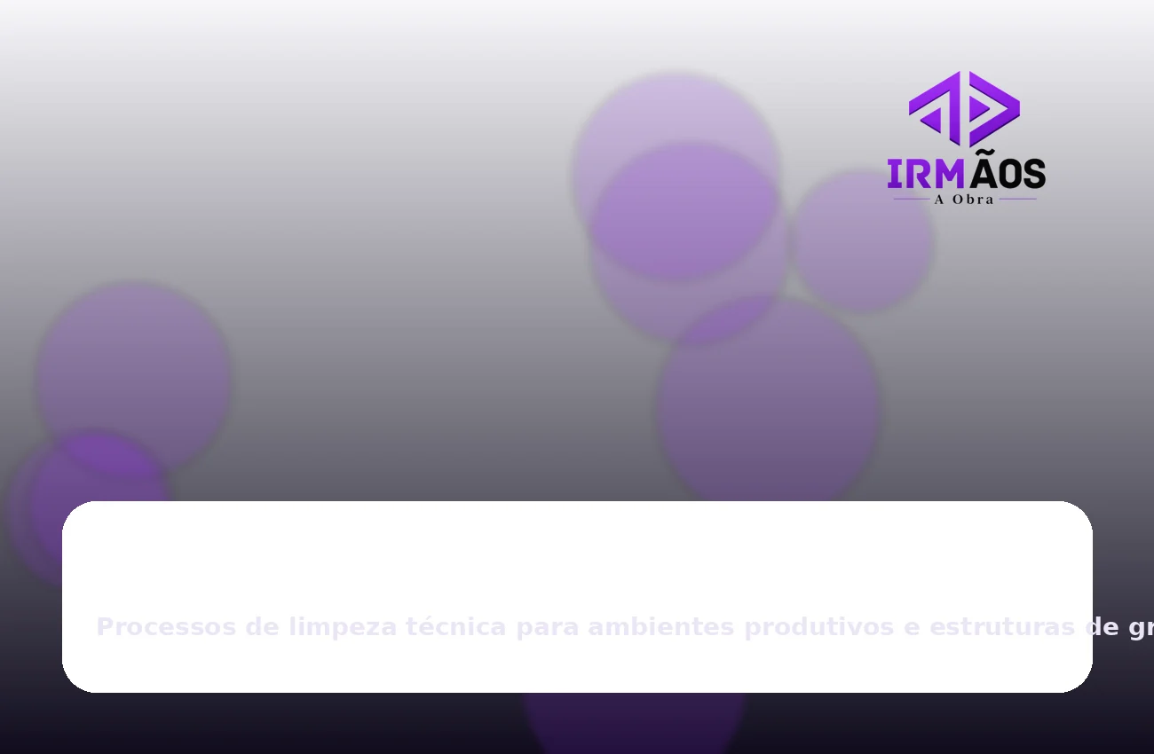 Limpeza Industrial