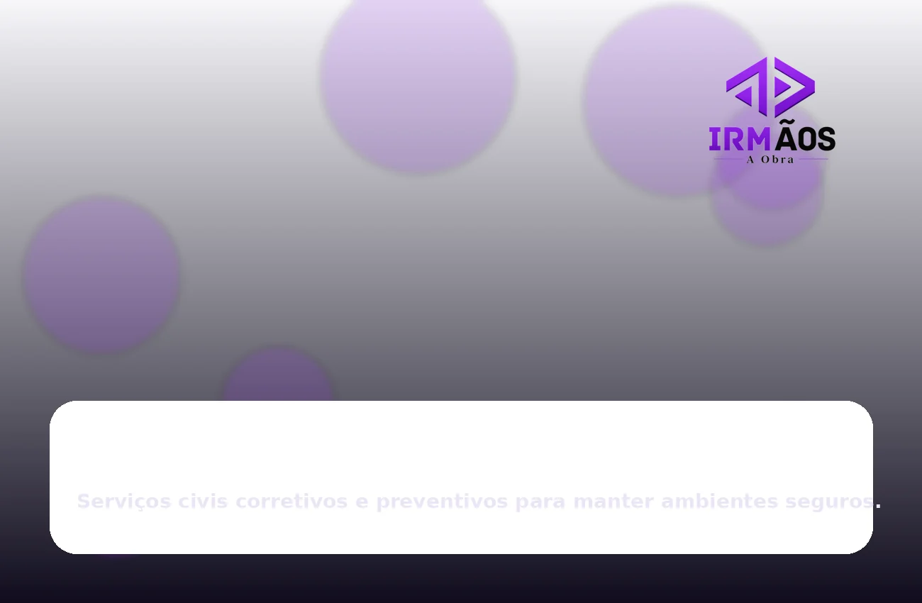 Manutenção Civil