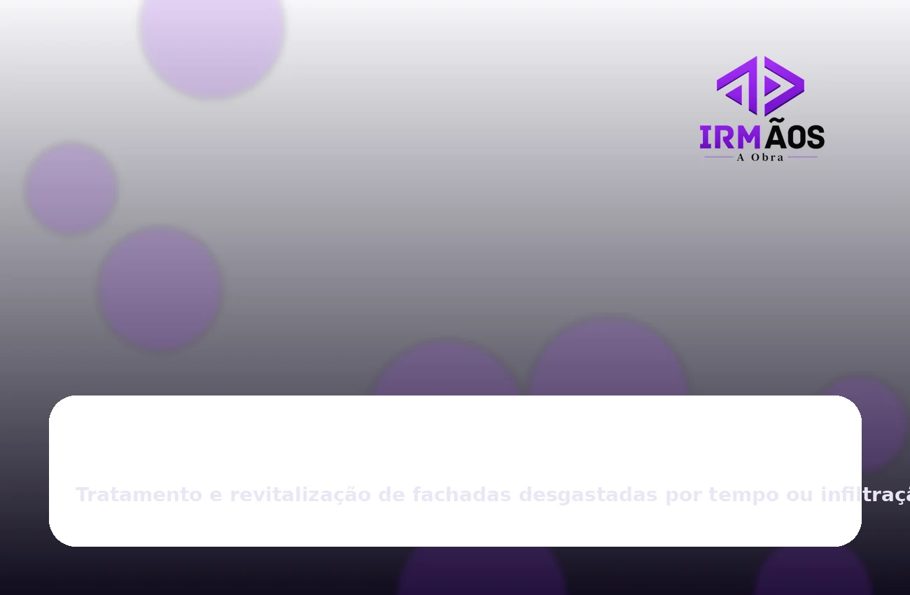 Recuperação de Fachadas