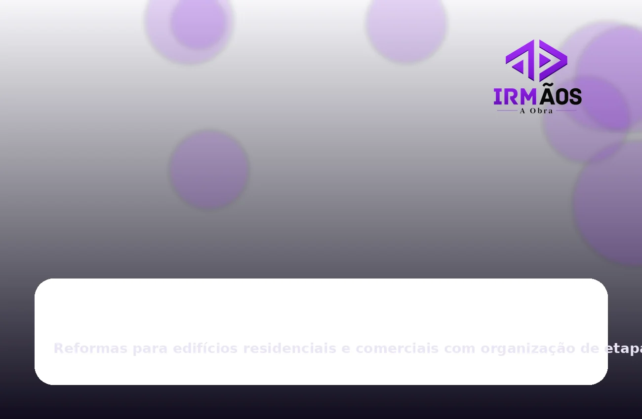 Reformas Prediais